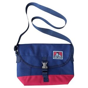 Ben Davis Waist Shoulder Crossbody Bag In Blue & Red NWOT